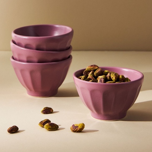 LAST SET*Mini latte bowls set of 4 - Picture 1 of 3